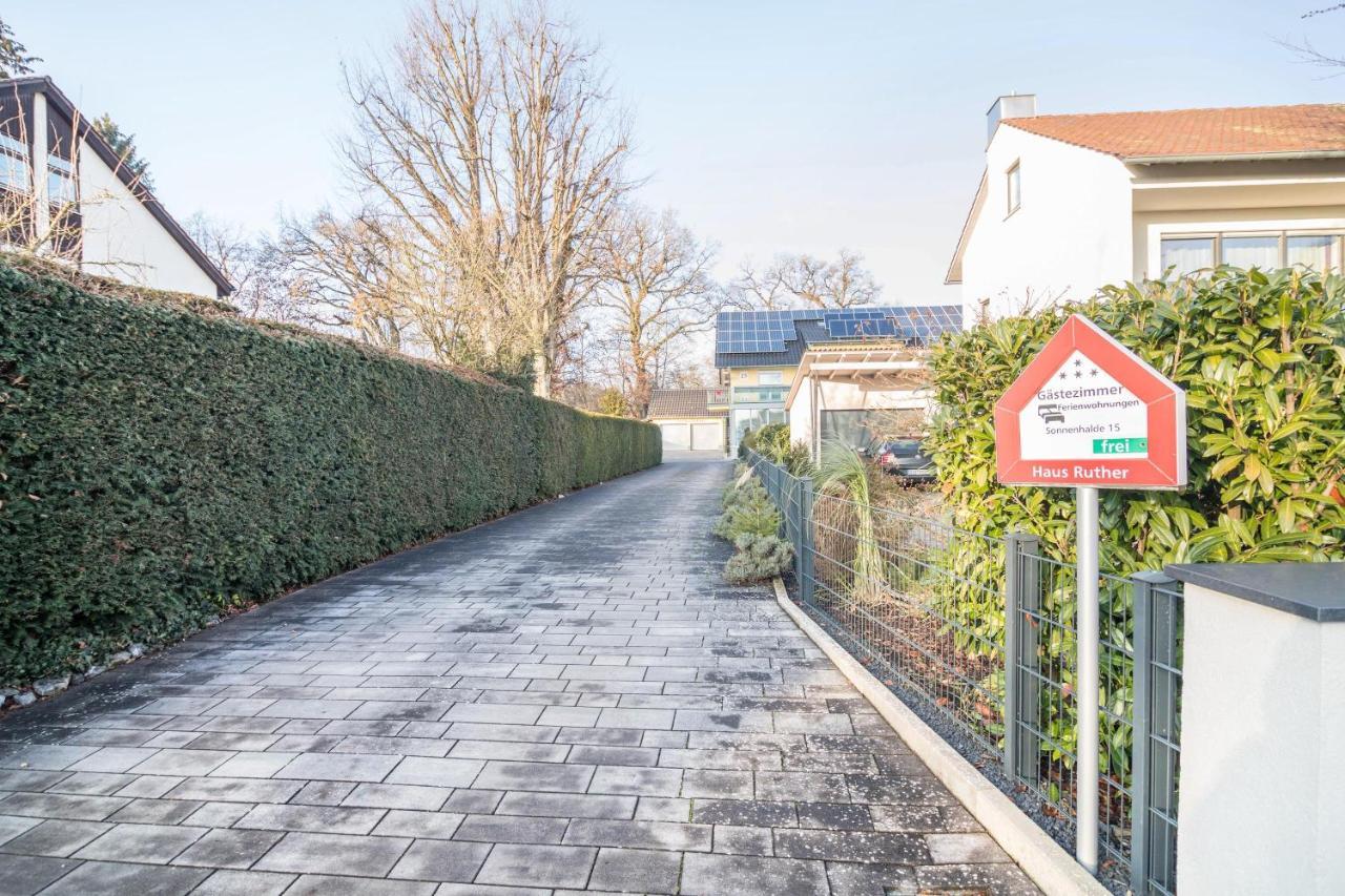 Haus Ruther - Wohnung 2 Bad Saulgau Exteriér fotografie